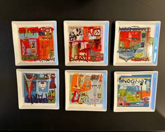 Crate & Barrel plates