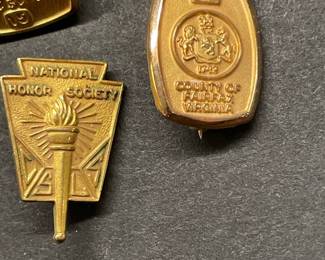 Vintage Fairfax VA pins