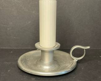 Woodbury Pewterers candlestick