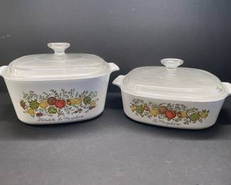 Corningware baking dishes