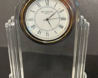 Waterford Metropolitan crystal clock