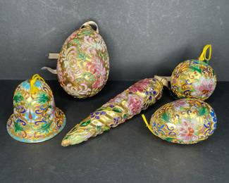 Cloisonné ornaments