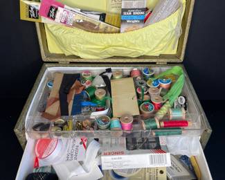 Vintage sewing box
