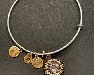 Alex & Ani charm bangle