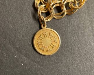 14k gold charm