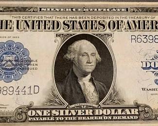 Oversized/ Horse Blanket $1 Series 1923 Blue Note E