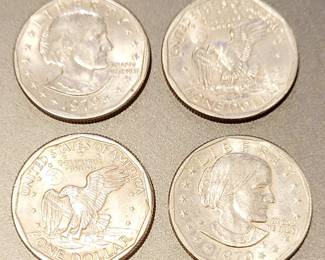 Susan B. Anthony dollar coins