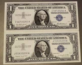 Series 1957 $1 Blue Notes