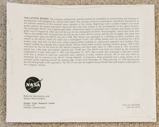 Sealed NASA photo package