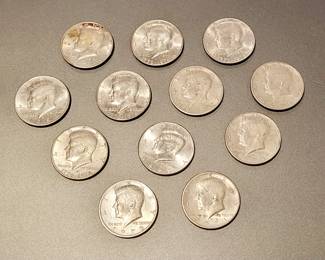 Half dollar coins