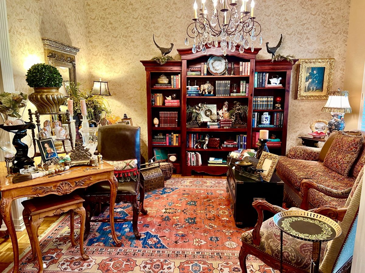 BEAUTIFUL ESTATE FULL OF QUALITY FURNITURE, ART AND DECOR.
