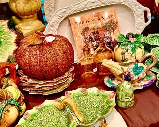 BORDALLO PINHEIRO CABBAGE LEAF, FITZ & FLOYD.