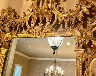 FANTASTIC VERY POPULAR GOLD PAGODA MIRROR.