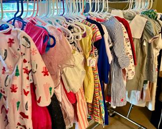 VARIOUS GIRL'S SIZES, BABY, TODDLER, YOUNG GIRL.