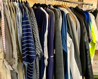 DANIEL CREMIEUX AND TOM JAMES GOLF SHIRTS.