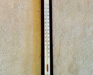 MCM vintage wall thermometer
