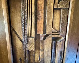 Details of wardrobe front