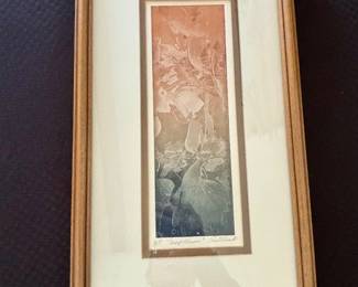 "Tulip Leaves"  Artist Proof Dee Pasternak