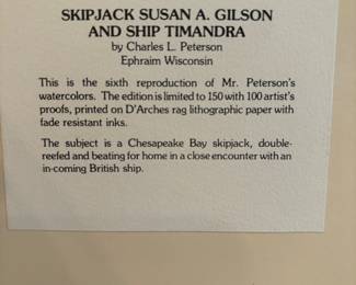 Details of framed art