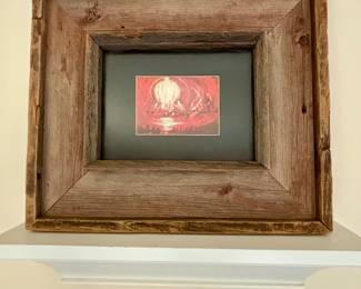 Framed artwork
