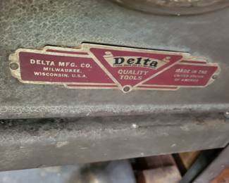 Vintage Delta Table Saw/Planer Combination (RUNS)