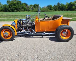 (AVAILABLE FOR PRESALE)
1923 Ford T-Bucket,  w/1948 Mercury Flathead V8