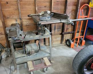 Vintage Delta Table Saw/Planer Combination (RUNS)