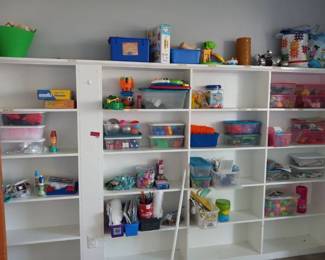 Large Lot Of Children's Toys And Craft Supplies