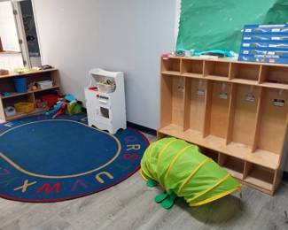 Set Of Wooden Children's Furniture