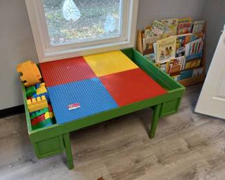 Block Building Table And Children's Furniture