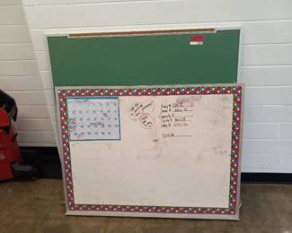 Wall mount Chalk Board And White Board