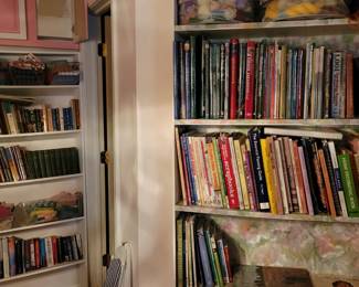 Lots of books on crafts