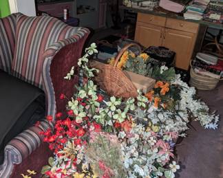 Silk flowers 
