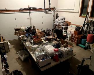 The garage is also full!  