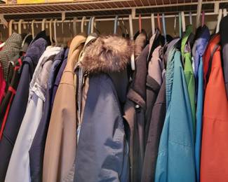 Nice jackets and coats.  Just in time for winter