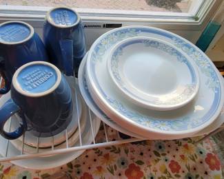 Corelle ware set of dishes