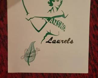 Lots of Lansing Laurel memorabilia 
