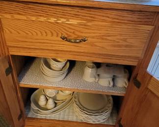 Large set of Pfaltzgraff dishes