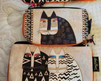 Laurel Burch Tribal "wild cats" bags