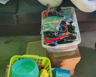 Large amount of dog items 