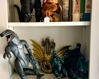 Godzilla figures!
