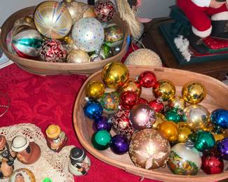 Vintage, Christmas Ornaments 
