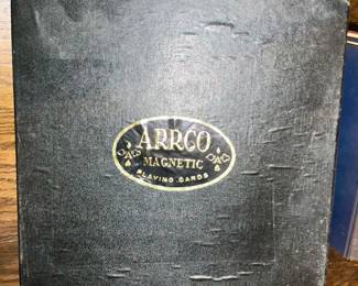 Arrco Magnetic playing cards, 