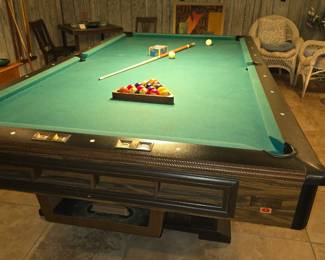 Pool Table, Ebonite Billiards, 