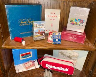 Vintage, games, playing cards 
