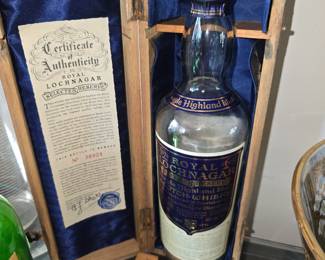 Royal Lochnagar, Empty Bottle, w/ box