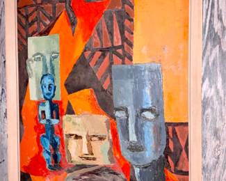 Acrylic art, modern art 