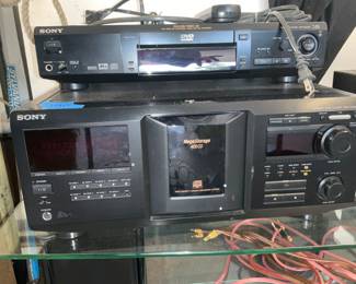 Sony, CD Player,  Disc Changer, Sony DVD