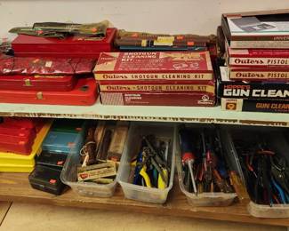 Gun cleaning kits, tools