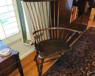 pair of antique Windsor chairs